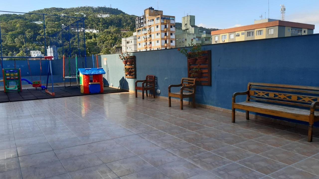500M Da Praia, Predio Cm Piscina, 1Garagem, Wi-Fi 300 Mbps, Centro De Guaruja, Proximo A Praia E Comercio, Horarios Check-In E Check-Out Flexiveis, Churrasqueira, Buitenkant foto
